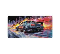 josnmre JDM Car Desk Mats on Top of Desks Pad Japanese Large Mouse Pads Gaming Cool R32 Tokyo Drift JDM Car Big Mousepad for Desktop Keyboard Computer Mat, 30x60cm (1000708h90ksc93zyu)