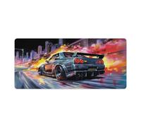 josnmre Large Mouse Pad Gaming Cool Japanese Anime R32 Tokyo Drift JDM Car Desk Mat Long Big Mousepad Extended Keyboard Computer Office Organizers and Accessories, 40x90cm (1000708h90kspszjjd)