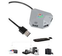Joso Keyboard and Mouse Adapter for NSwitch.Xbox,PS4, Switch Keyboard Adapter for Playing Fortnite Apex.FPS,RTS, Plug and Play Converter Support Mice Sensitivity Adiustment