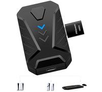 Joso Keyboard and Mouse Adapter for PS5, 1000Hz Ultra-Low Lag Keyboard Adapter with P5 General for Playing PS5 Games, Plug and Play Mouse Converter Compatible with Play 5 Initial Version/Slim/Pro