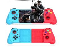 Joso Mobile Gaming Controller for iPhone/Android/PC, Hall Trigger, Type-C Bluetooth Controller Wireless Gamepad [2024 NEW] Play Call of Duty & More Individual Fit for Mobile Phones Rde-Blue