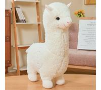 JOSON Alpaca Plush Toy, Super Cute Camel Doll Plush Animal Pillow for Birthday, Christmas, Valentine's Day Gift (18 inch White)