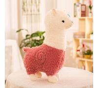 JOSON Alpaca Plush Toy, Super Cute Camel Stuffed Animal Pillow for Birthday, Christmas, Valentine's Day Gift (Pink 11 inches)