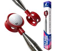 Josongslax Golf Ball Retriever Telescopic for Water, 9/12/15/20Ft GolfBall Grabber Tool, Golf Accessories Gifts for Men, Women & Golfers, Golf Balls Picker with Stainless Steel Shaft & Rubber Grip