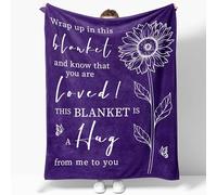 JOSOSO Get Well Soon Gifts for Women Blanket 50”X60”, Sending a Hug Gift, Birthday Gifts for Women, Gifts for Her, for Your Friend Sister Mum Wife Grandma Throw