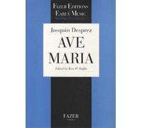 Josquin des Prés-Ave Maria-Mixed Choir [SATB]