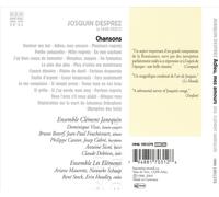 JOSQUIN DESPREZ: ADIEU, MES AMOURS; CHANSONS NEW CD