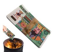Joss Paper Ancestor Money,Tomb-Sweeping Day Hell Money | Sacrificial Accessory, Energy Bless Worshiping Support for Obon Festival Halloween Tomb-Sweeping Day
