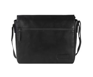 Jost Aarhus Messenger Genuine Leather 38 cm Laptop compartment black