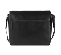 Jost Aarhus Messenger Leather 38 cm Laptop compartment black
