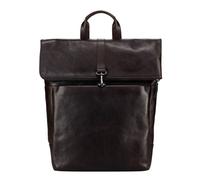 Jost London Daypack Genuine Leather 44 cm Laptop compartment brown