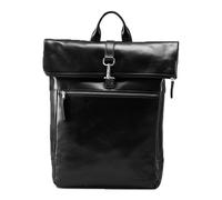 Jost Skagen Business backpack Leather 44 cm Laptop compartment black