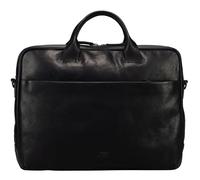 Jost Glasgow Briefcase Genuine Leather 40 cm Laptop compartment black