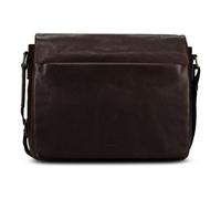 Jost Glasgow Briefcase RFID protection Genuine Leather 34 cm Laptop compartment brown