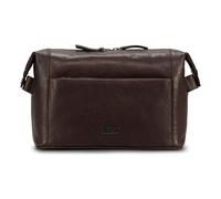 Jost Glasgow Toiletry bag Genuine Leather 24 cm brown