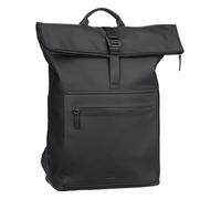 Jost Halmstad Courier Laptop Backpack Leisure Backpack with Laptop Compartment Black