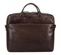 Jost Glasgow Briefcase Genuine Leather 37 cm Laptop compartment brown