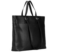Jost Leather business bag shopper bag with laptop compartment Lysa Business Shopper Black