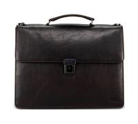 Jost London Briefcase Genuine Leather 40 cm Laptop compartment brown