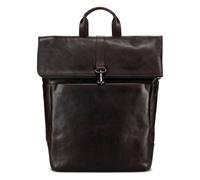 Jost London Daypack Genuine Leather 44 cm Laptop compartment brown