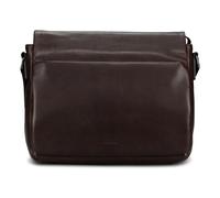 Jost London Messenger Genuine Leather 34 cm Laptop compartment brown