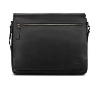 Jost Lund Briefcases Messenger Leather 41.5 cm Laptop compartment black