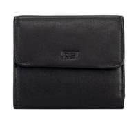 Jost Odense Wallet RFID protection Leather 12 cm black