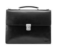 Jost Skagen Briefcase Genuine Leather 40 cm Laptop compartment black