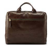 Jost Skagen Briefcase Leather 38 cm Laptop compartment brown