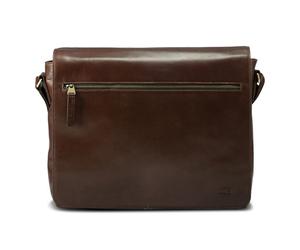 Jost Skagen Briefcases Messenger Genuine Leather 38 cm Laptop compartment brown