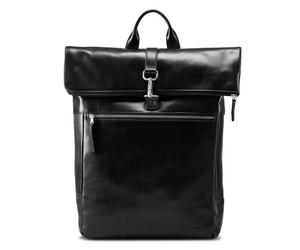 Jost Skagen Business backpack Leather 44 cm Laptop compartment black