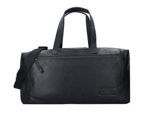 Jost Stockholm weekender travel bag leather 50 cm black