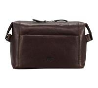 Jost Glasgow Toiletry bag Genuine Leather 24 cm brown