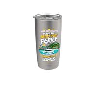 Jost Van Dyke Ferry Traffic Stainless Steel Insulated Tumbler