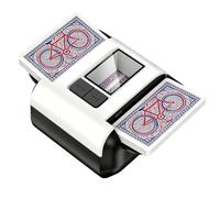 JOSTART Quiet Smooth Automatic Card Shuffler:Rechargeable Dual-Mode 2-Deck USB-C for Poker Blackjack Texas Hold'em Family Game Night