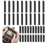 Jostift Pack of 40 Sealing Clips, 6/11 cm Bag Clips, Plastic Food Clips, Bag Clips, Freezer Bag Clips, Sealing Clip for Coffee, Sweets, Biscuits