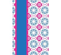 Jot Club 5x8” Lined Notebook - Unique Designs for Inspired Writing: Hot Pink Mosaic