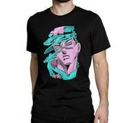Jotaro Kujo Jojos Bizarre Adventure Mens T-Shirt Cotton Tee Birthday Black