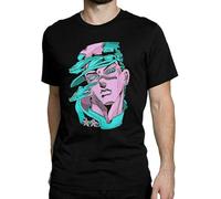 Jotaro Kujo Jojos Bizarre Adventure Mens T-Shirt Cotton Tee Birthday Black