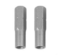 Jotekonoby 1/4 Inch to 4mm Bit Adapter for Electric Screwdriver, Hex Shank Converter Tool, 6.35mm to 4mm Metal Insert Bit Holder, Dual Pack Adapter Set