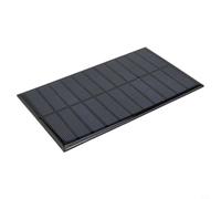 Jotekonoby 1.6W 5.5V Portable Solar Panel with 290mA Output for DIY Solar Charger and 3.7V-5V Battery Chargers, Compact 150x86mm Polysilicon Solar Cell for(1pc)