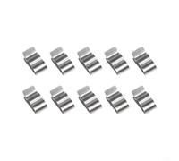 Jotekonoby 100 Pcs Solar Panel Cable Clips Stainless Steel and Spring Steel Wire Clamp Set for 6-6.5mm Cables Compatible with 1.0-3.2mm Frame Brackets for Home