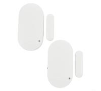 Jotekonoby 130dB Loud Burglar Alarm with High Sensitivity Sensor for Door and Security, Wireless Home Intruder Alert System with Compact ABS Construction