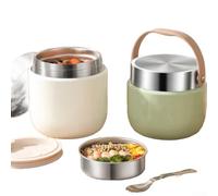 Jotekonoby 1500 Ml Thermal Food Container With Leak Proof Lid And Separate Compartments, Vacuum Insulated Stainless Steel Bowl Keeps Food Hot Or Cold For Several Hours(B)