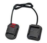 Jotekonoby 18V Battery Adapter Converter Cable With DC Power Interface Compatible For Power Tools BL1830 BL1840 BL1850 Series Black Plastic Construction(B)