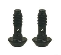 Jotekonoby 2 pcs Brake Line Banjo Bolt Screws for MT2 MT4 MT5 MT6 MT7 MT8 Compatible with Alloy Brake Hose Fittings Silver (3g Each)