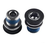 Jotekonoby 2 PCS Crank Arm Bolts M15 Thread, 15mm Thread Length, 22mm Total Length, 8mm Hex Socket, for ISIS Axle and ES25 Center Shaft, Compat(4PCS)