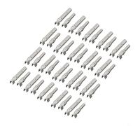 Jotekonoby 20 Pairs Solar Connector Pin Male and Female Cable Terminals with IP65 Waterproof, 30A 1000V High Load Capacity Copper Galvanized Metal Core for Solar Panel