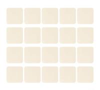 Jotekonoby 20 Piece Chamois Cloth Set Artists Crafters And Cleaners Featuring Absorbent Superfine Fiber Material Repeated Washing Use(Beige)