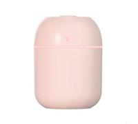 Jotekonoby 220ml USB Cool Mist Humidifier and Aroma Diffuser with 7-Color Night Light, Quiet Portable Mini Air Moisturiser for Bedroom, Office or Car, Automatic Shut-Off,(Pink)
